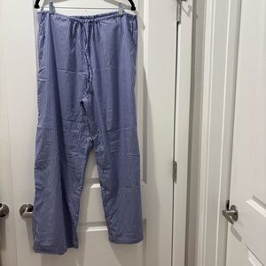 Blue Striped Women’s Pants